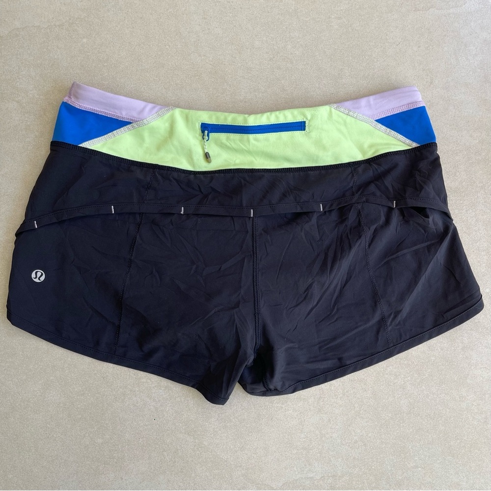 Lululemon Women’s Black Speed Shorts Size 6